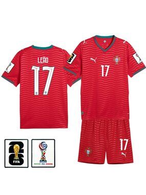 Rafael Leao 2026 World Cup Soccer Jersey Set Suit